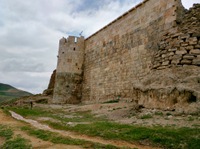 Rebuilt wall of Takht-e Soleyman
